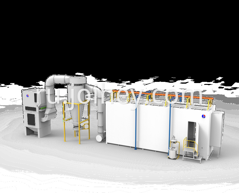 MB Cyclone powder coating booth png